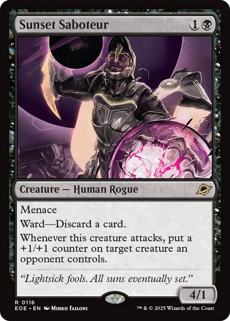 Sunset Saboteur [Edge of Eternities] | Local Legends