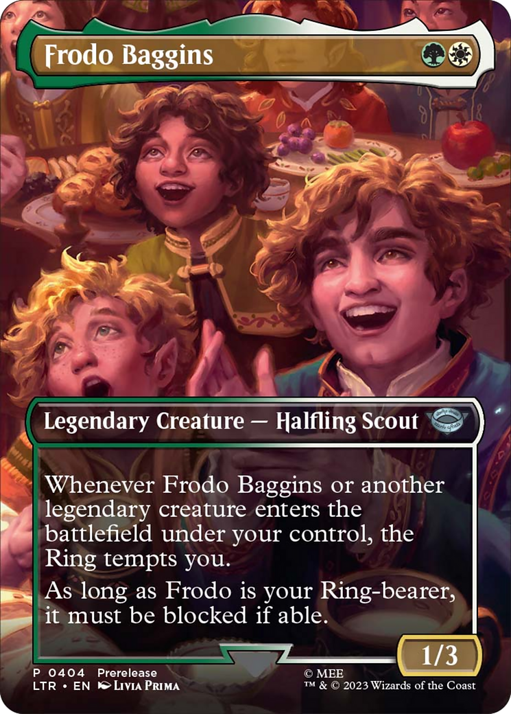 Frodo Baggins (Borderless Alternate Art) [The Lord of the Rings: Tales of Middle-Earth] | Local Legends
