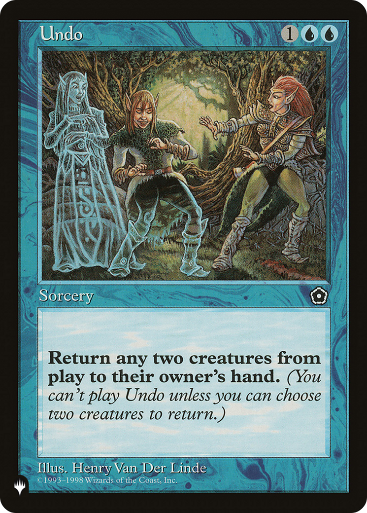 Undo [The List] | Local Legends