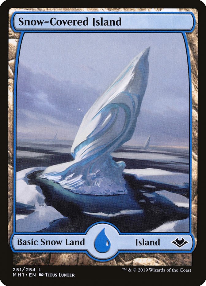 Snow-Covered Island [Modern Horizons] | Golgari Games