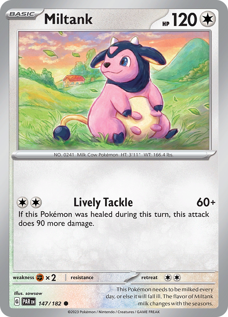 Miltank (147/182) [Scarlet & Violet: Paradox Rift] | Golgari Games