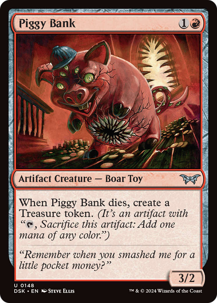 Piggy Bank [Duskmourn: House of Horror] | Local Legends
