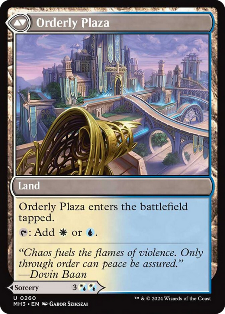 Suppression Ray // Orderly Plaza [Modern Horizons 3] | Local Legends