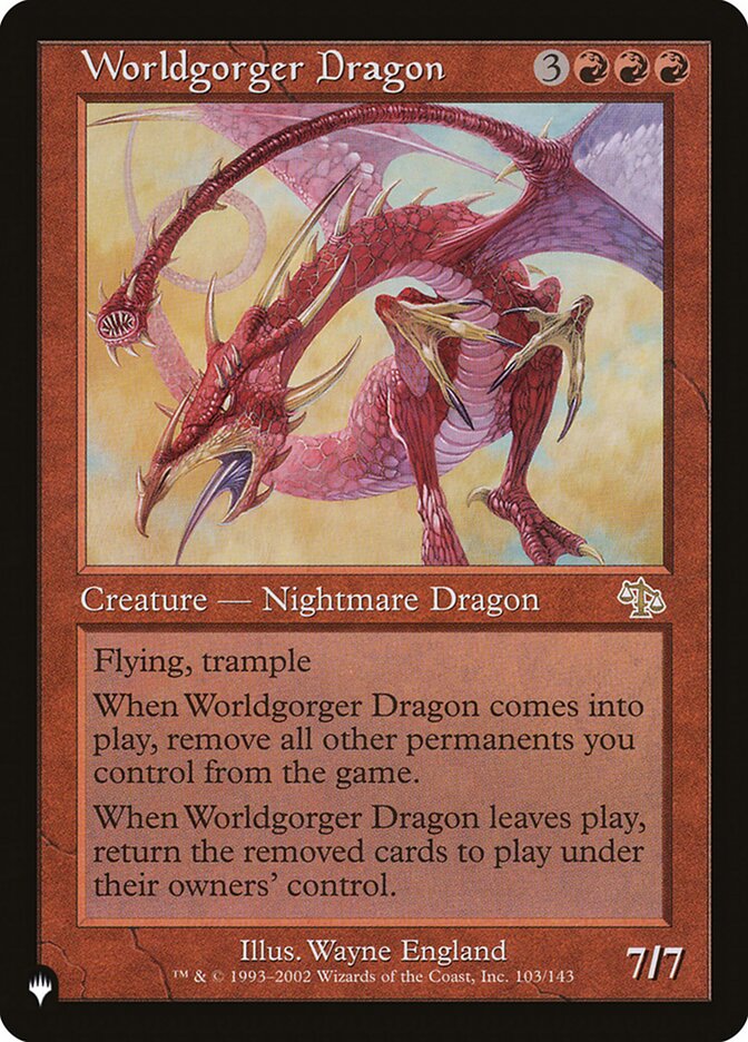 Worldgorger Dragon [The List] | Golgari Games