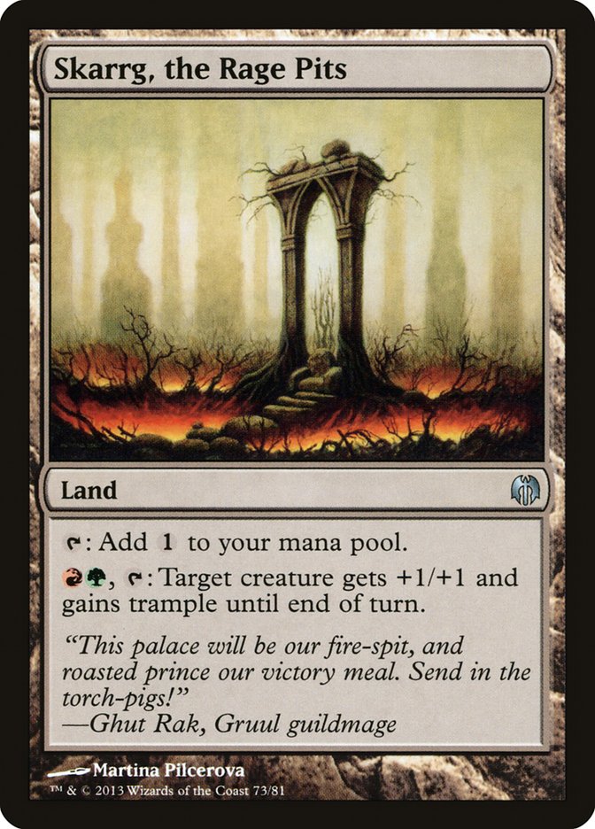 Skarrg, the Rage Pits [Duel Decks: Heroes vs. Monsters] | Local Legends