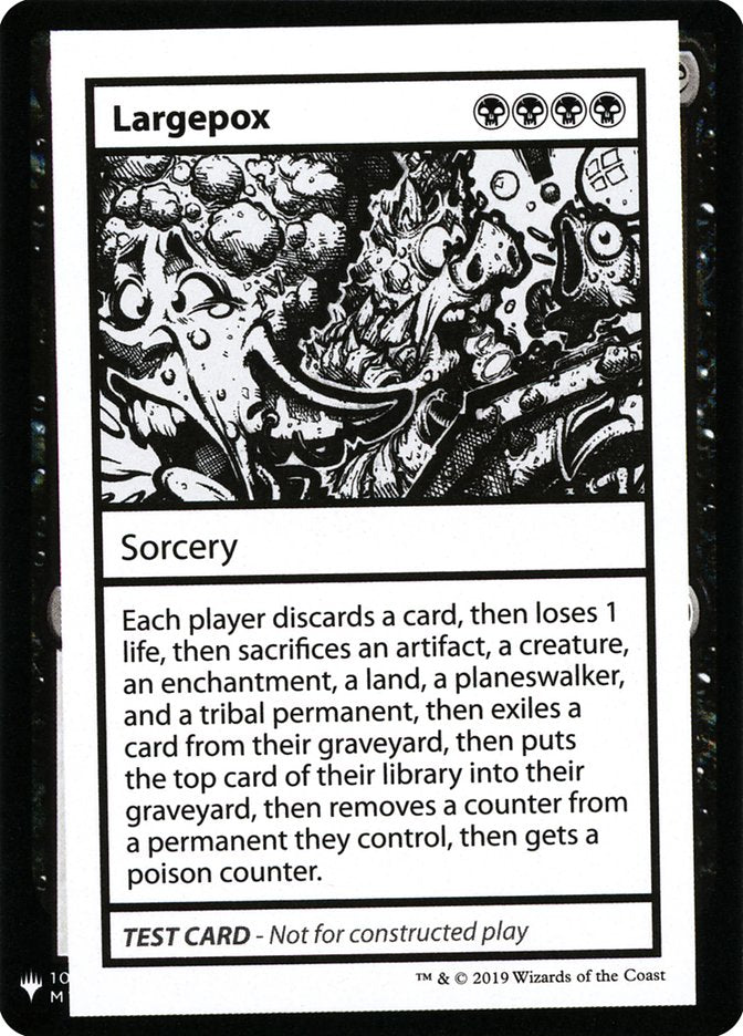 Largepox [Mystery Booster Playtest Cards] | Local Legends