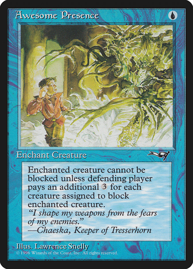 Awesome Presence (Creature Side) [Alliances] | Local Legends