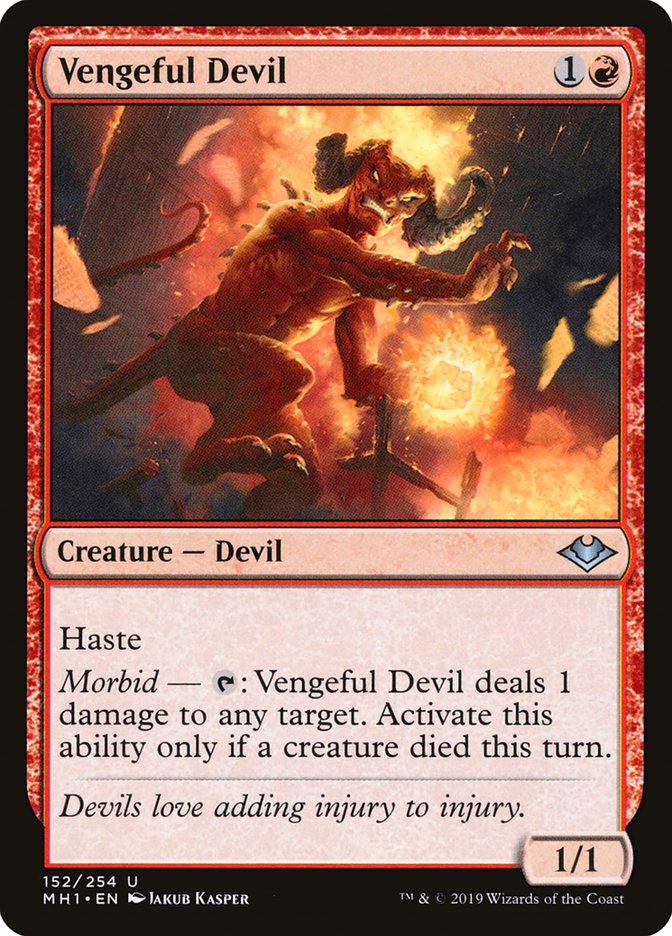 Vengeful Devil [Modern Horizons] | Local Legends