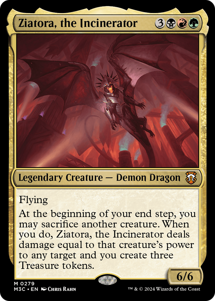 Ziatora, the Incinerator [Modern Horizons 3 Commander] | Golgari Games