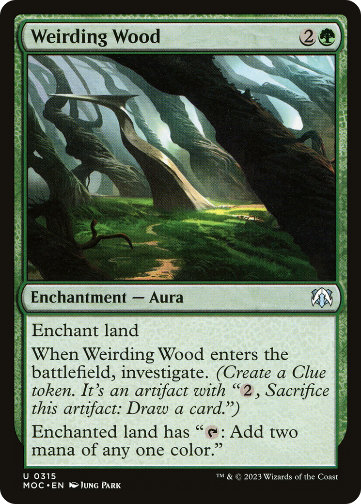 Weirding Wood [March of the Machine Commander] | Local Legends