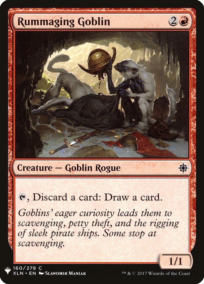 Rummaging Goblin [Mystery Booster] | Local Legends
