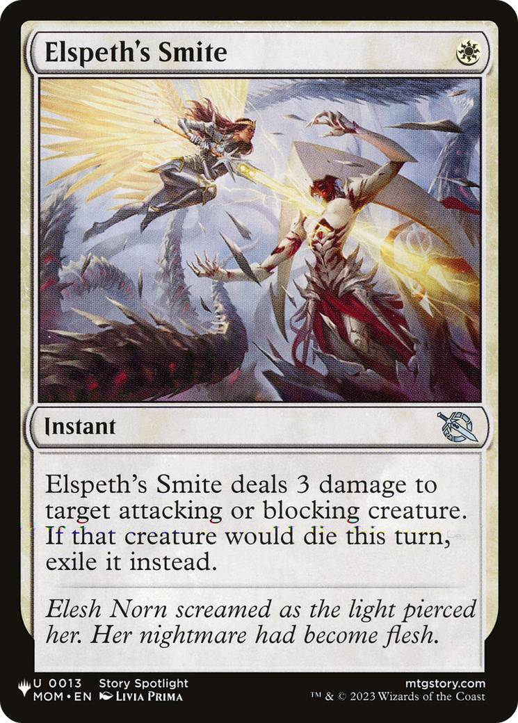 Elspeth's Smite [The List] | Local Legends