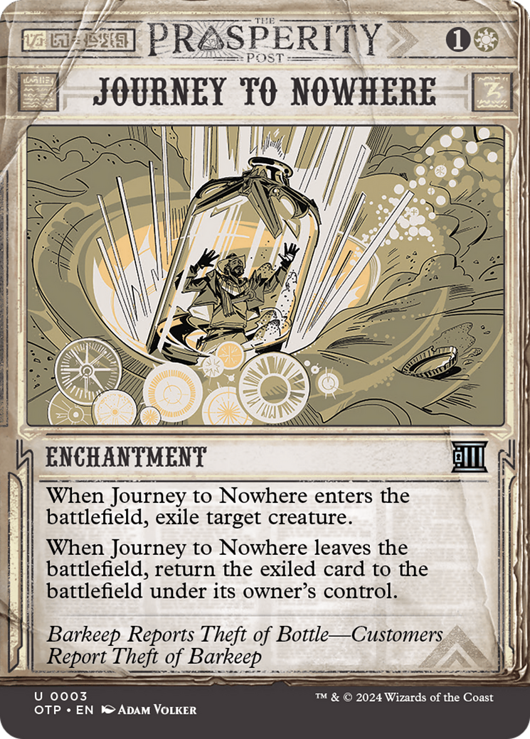 Journey to Nowhere [Outlaws of Thunder Junction: Breaking News] | Local Legends