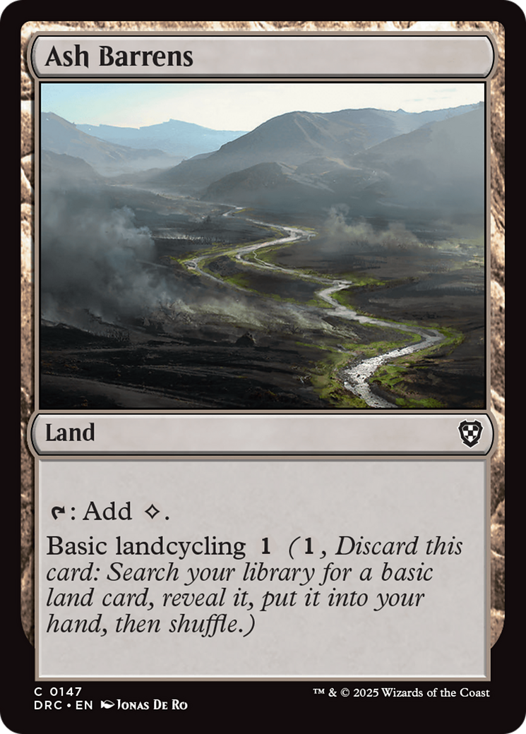 Ash Barrens [Aetherdrift Commander] | Local Legends