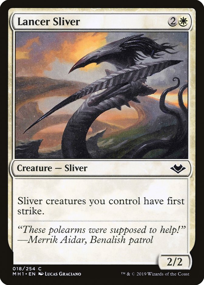 Lancer Sliver [Modern Horizons] | Local Legends