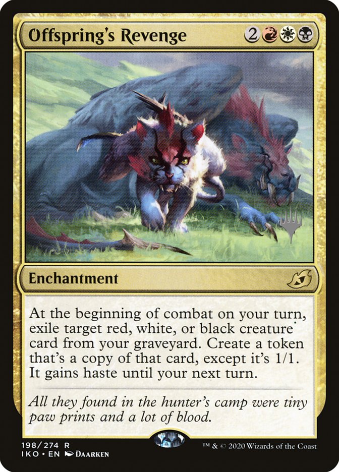 Offspring's Revenge (Promo Pack) [Ikoria: Lair of Behemoths Promos] | Local Legends