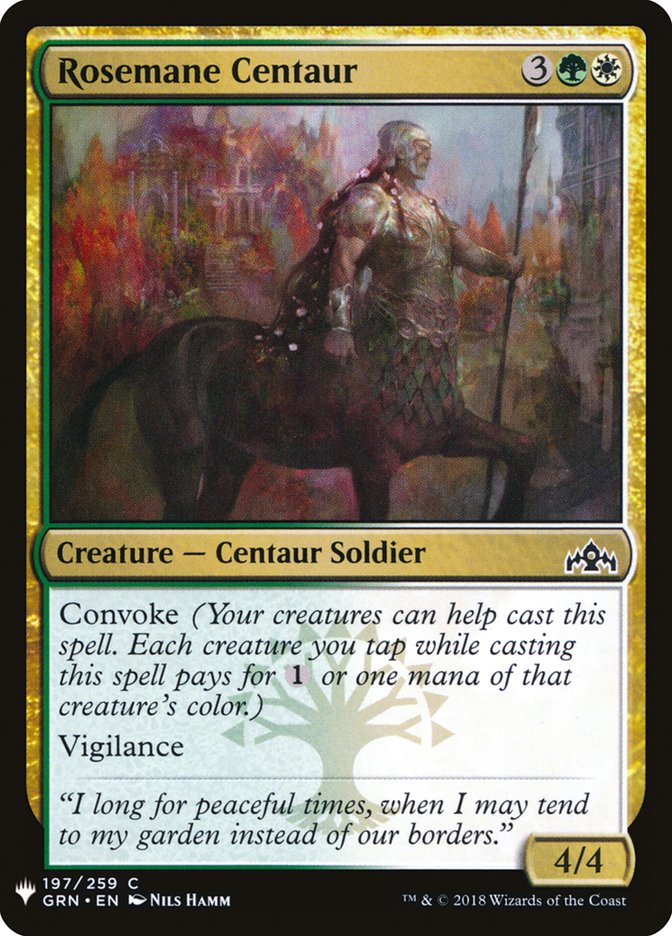 Rosemane Centaur [Mystery Booster] | Local Legends