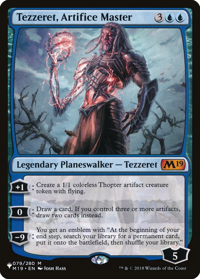 Tezzeret, Artifice Master [The List] | Local Legends
