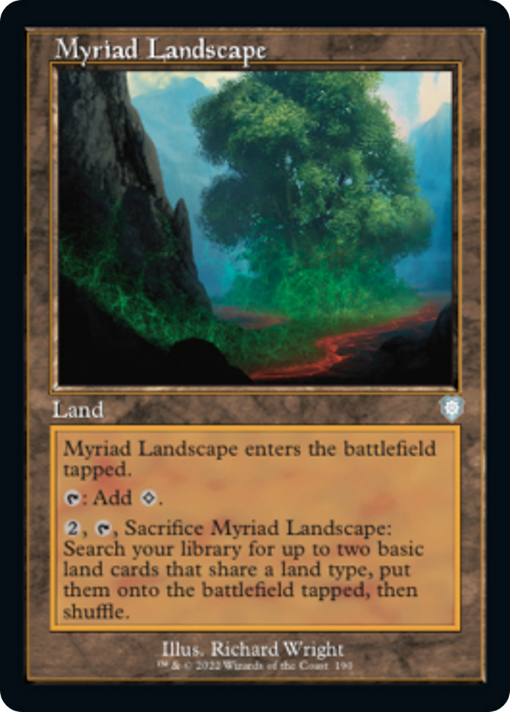 Myriad Landscape (Retro) [The Brothers' War Commander] | Local Legends