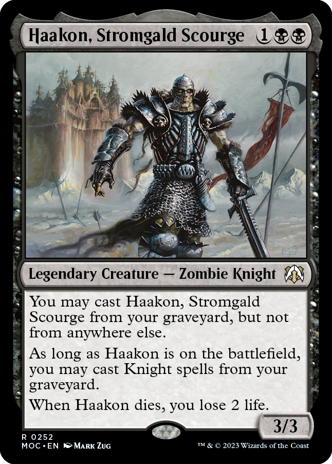 Haakon, Stromgald Scourge [March of the Machine Commander] | Local Legends