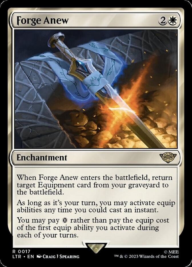 Forge Anew [The Lord of the Rings: Tales of Middle-Earth] | Local Legends