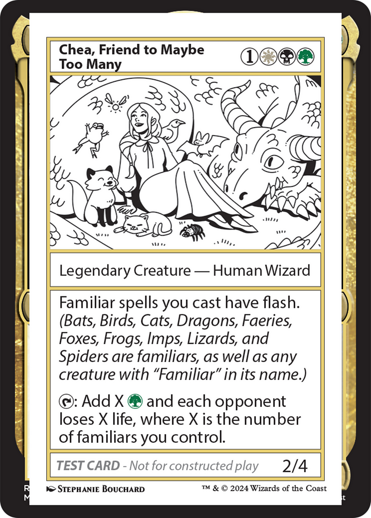 Chea, Friend to Maybe Too Many [Mystery Booster 2 Playtest Cards] | Local Legends