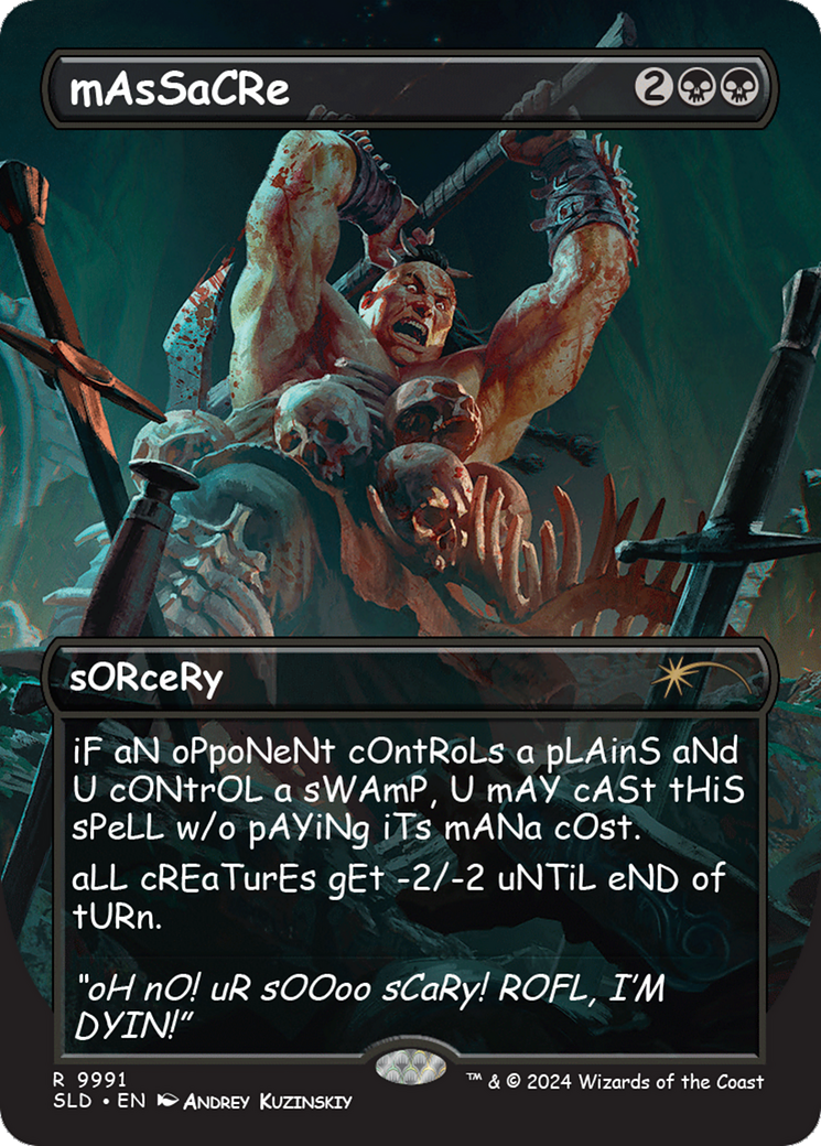 mAsSaCRe [Secret Lair Drop Series] | Local Legends