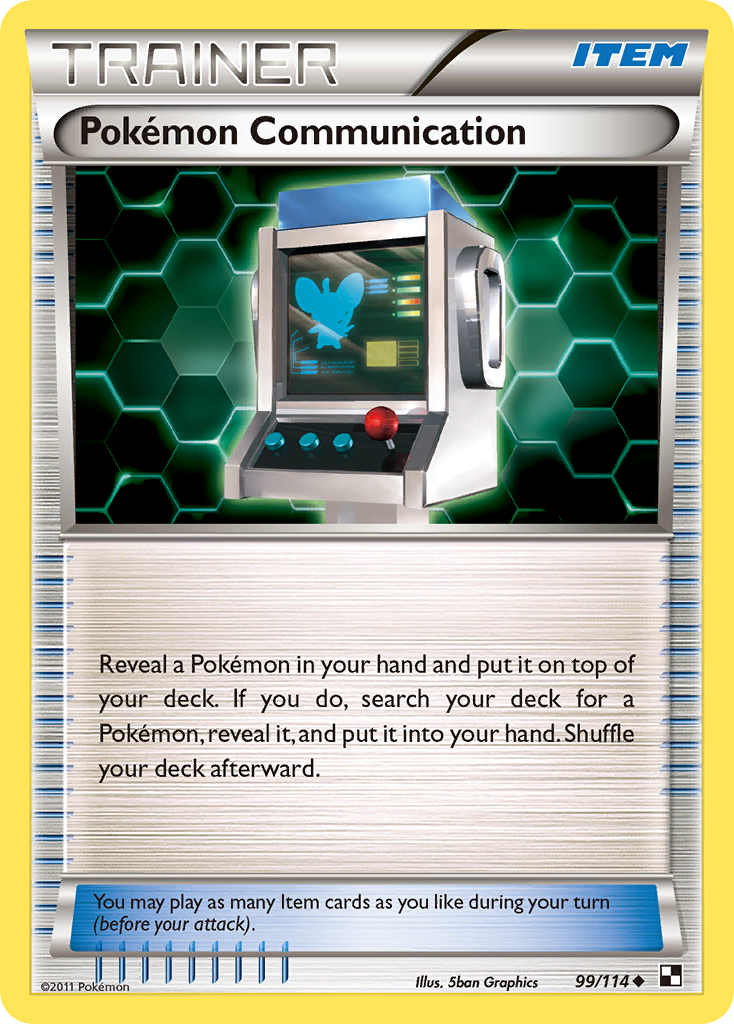 Pokemon Communication (99/114) [Black & White: Base Set] | Local Legends