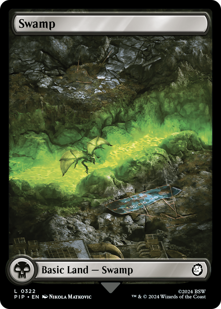 Swamp (0322) [Fallout] | Golgari Games