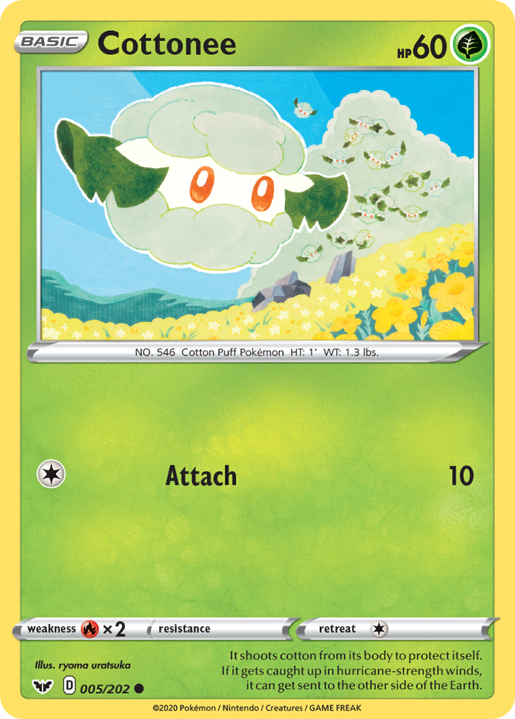 Cottonee (005/202) [Sword & Shield: Base Set] | Local Legends