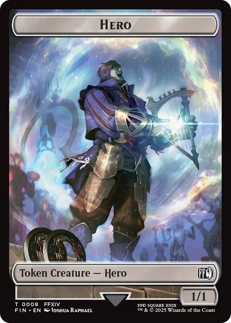 Hero (0008) // Frog Double-Sided Token [FINAL FANTASY Tokens] | Local Legends