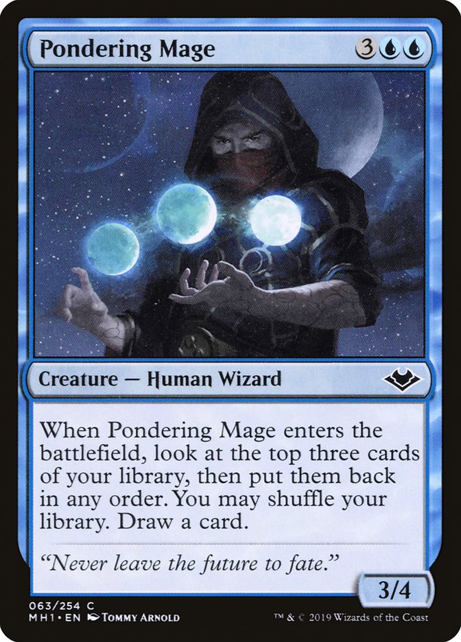 Pondering Mage [Modern Horizons] | Local Legends