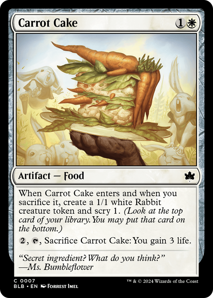 Carrot Cake [Bloomburrow] | Local Legends