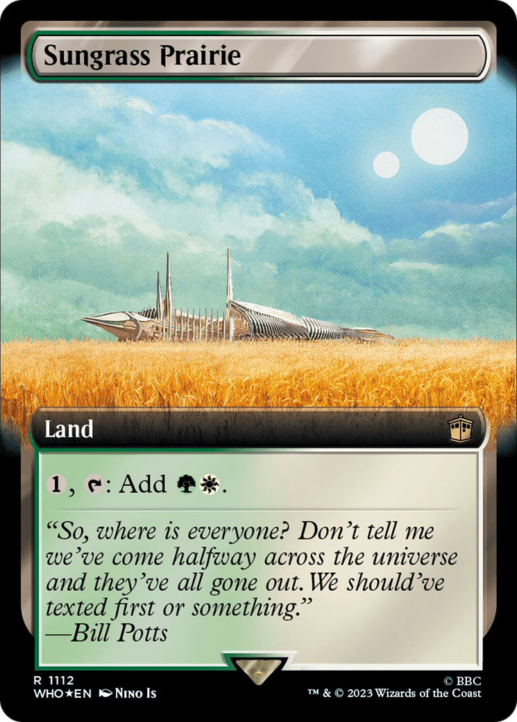 Sungrass Prairie (Extended Art) (Surge Foil) [Doctor Who] | Local Legends