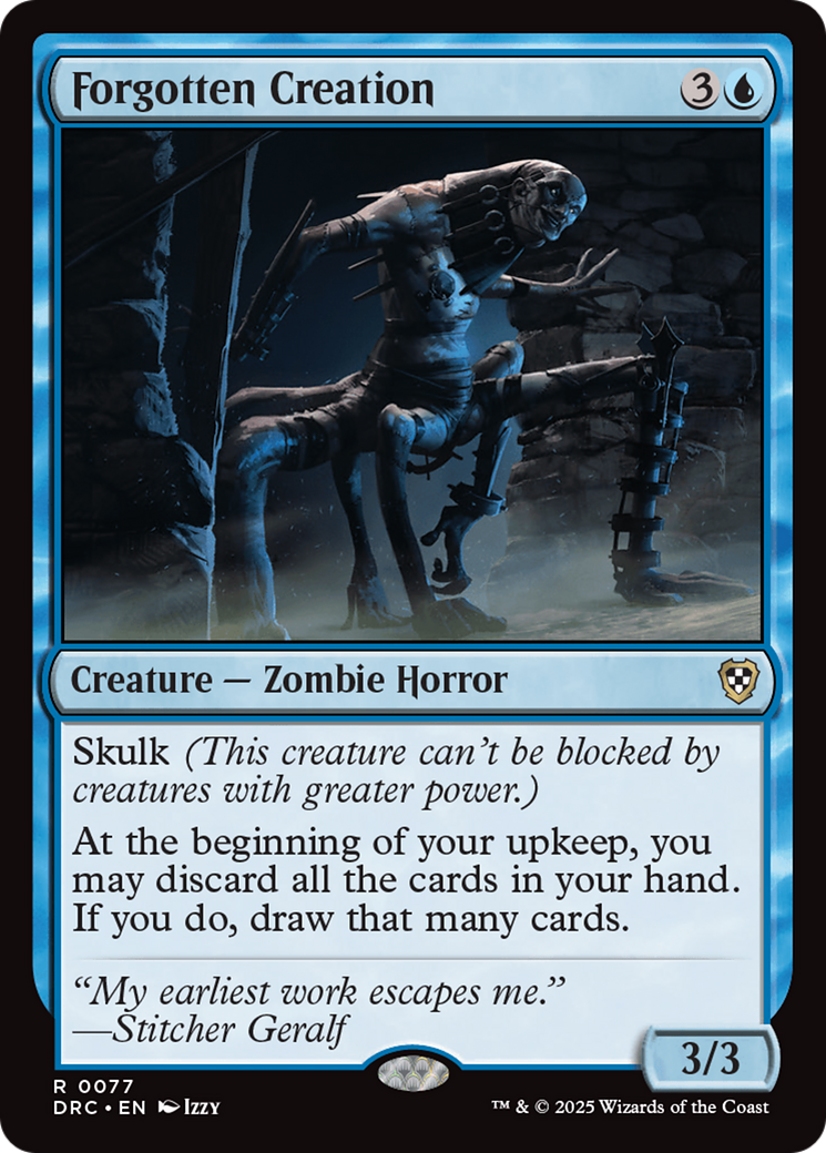 Forgotten Creation [Aetherdrift Commander] | Local Legends