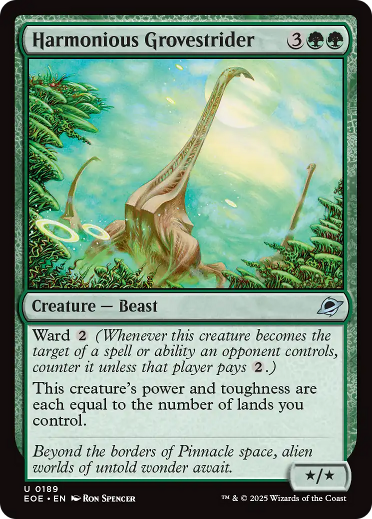 Harmonious Grovestrider [Edge of Eternities] | Local Legends
