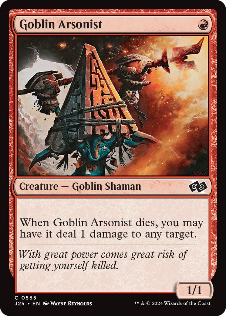 Goblin Arsonist [Foundations Jumpstart] | Local Legends