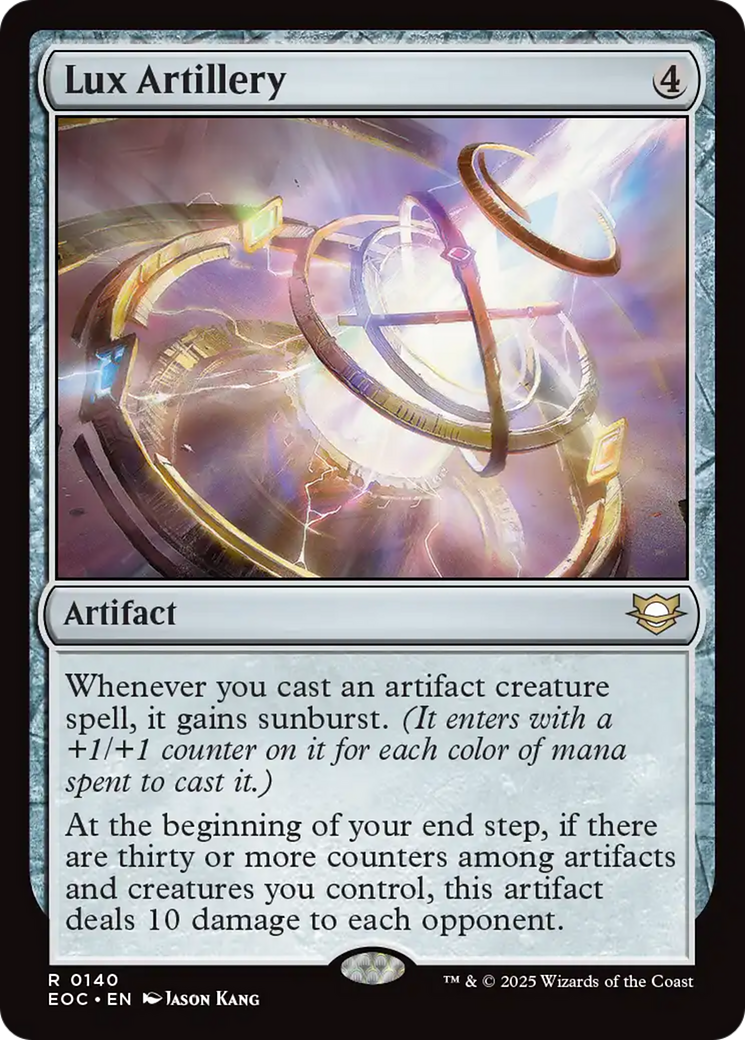 Lux Artillery [Edge of Eternities Commander] | Local Legends