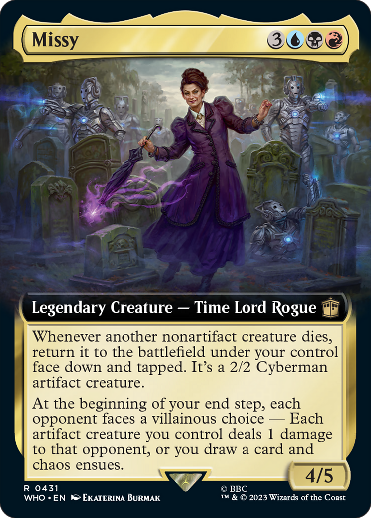 Missy (Extended Art) [Doctor Who] | Local Legends