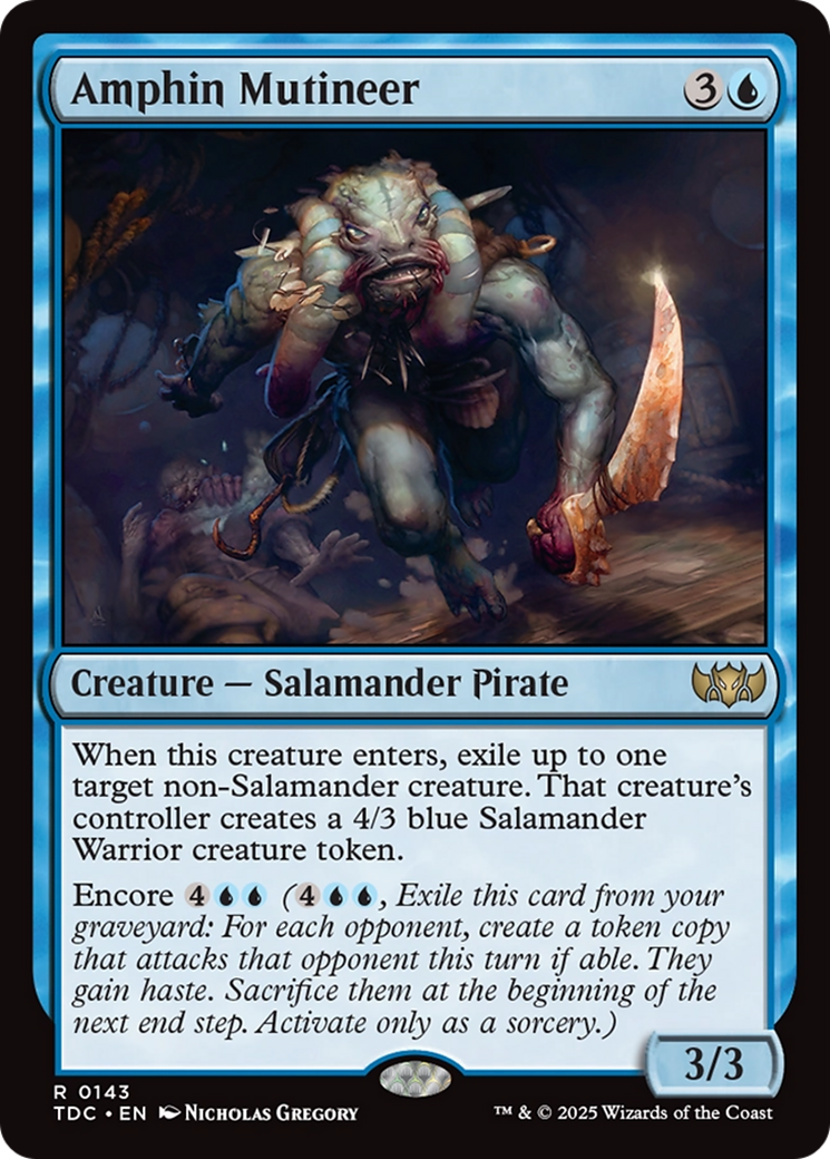Amphin Mutineer [Tarkir: Dragonstorm Commander] | Local Legends
