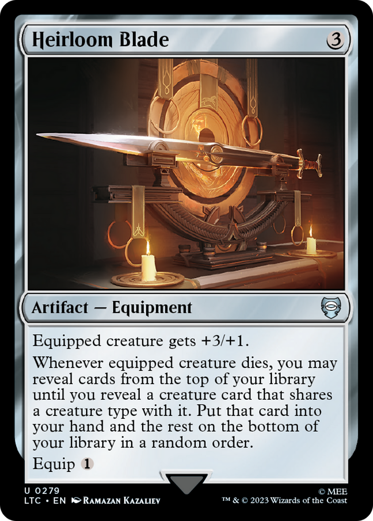 Heirloom Blade [The Lord of the Rings: Tales of Middle-Earth Commander] | Local Legends