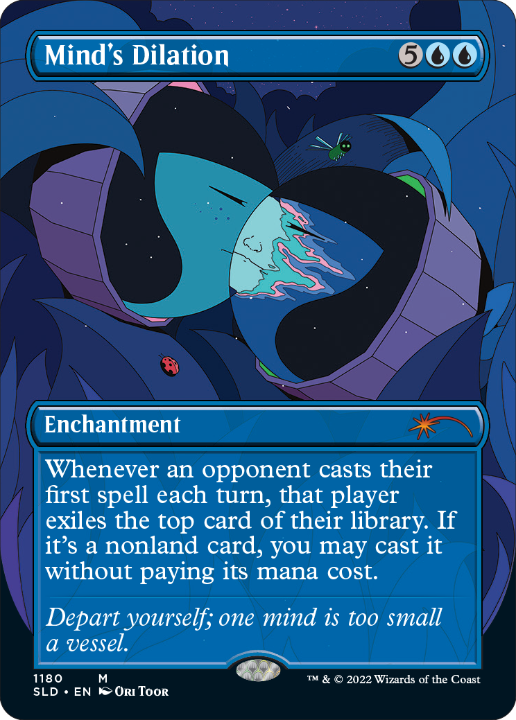 Mind's Dilation (Borderless) [Secret Lair Drop Series] | Local Legends