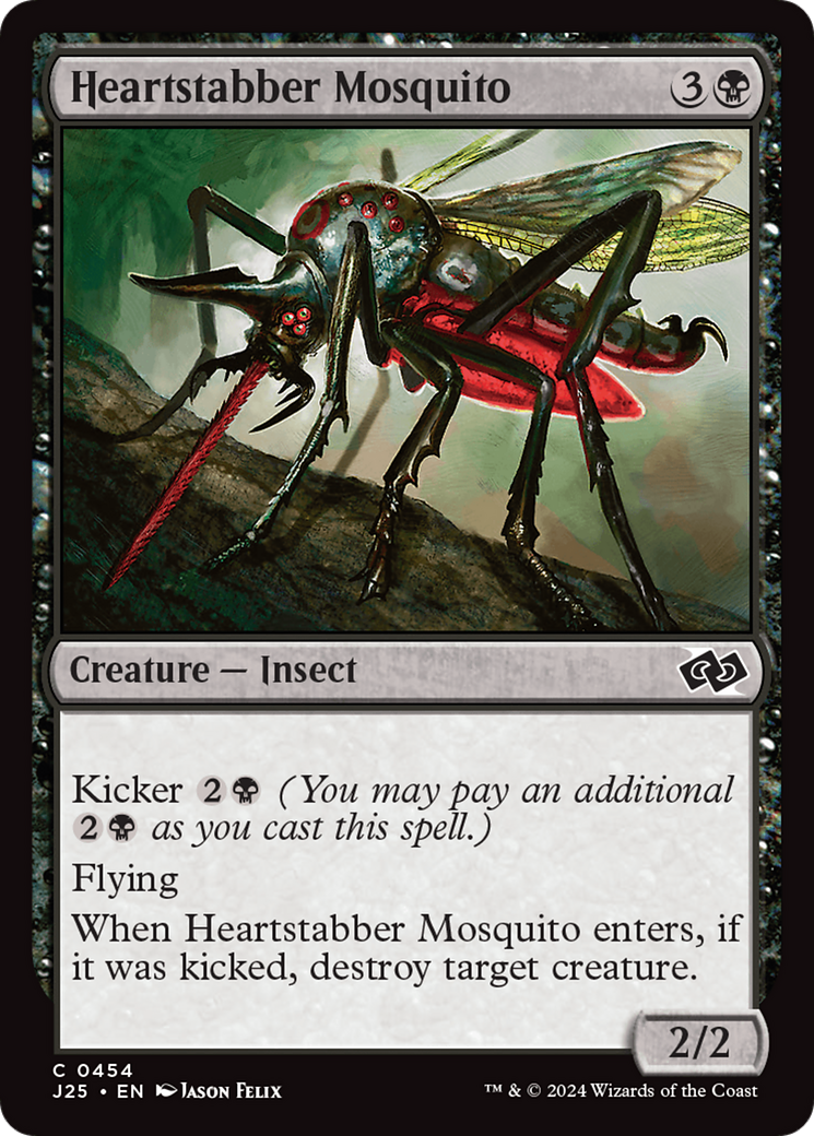 Heartstabber Mosquito [Foundations Jumpstart] | Local Legends
