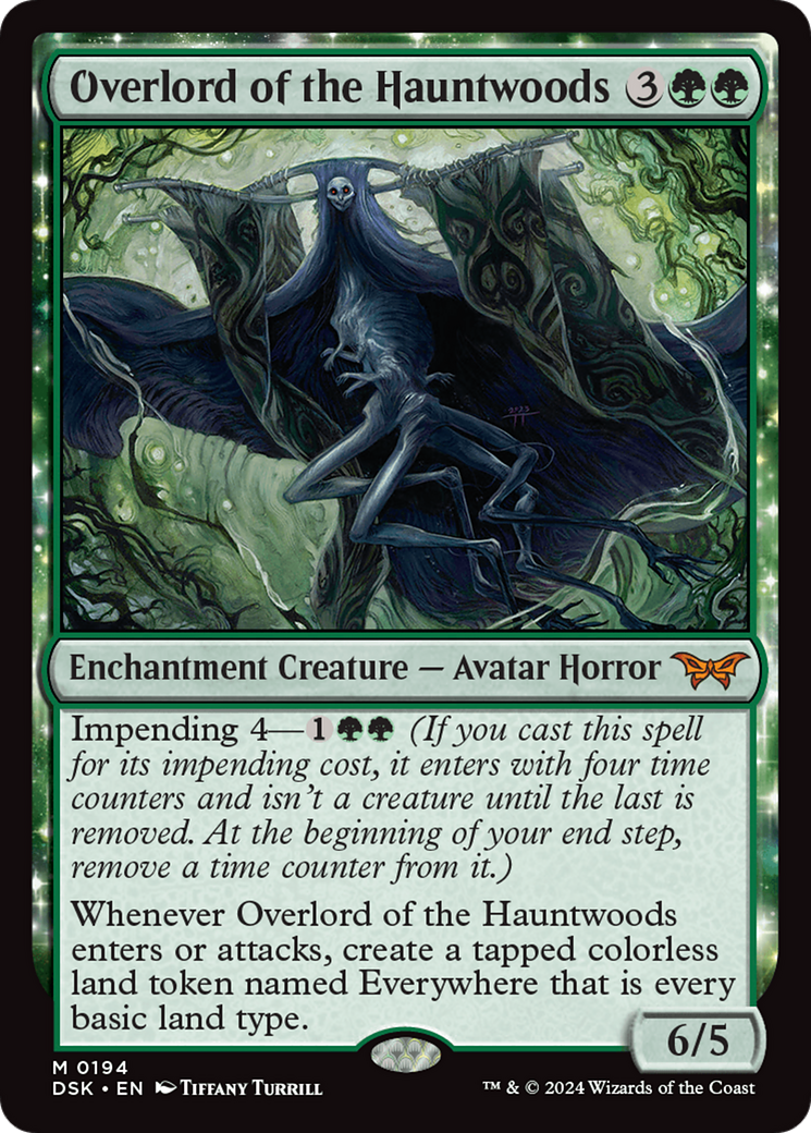 Overlord of the Hauntwoods [Duskmourn: House of Horror] | Golgari Games