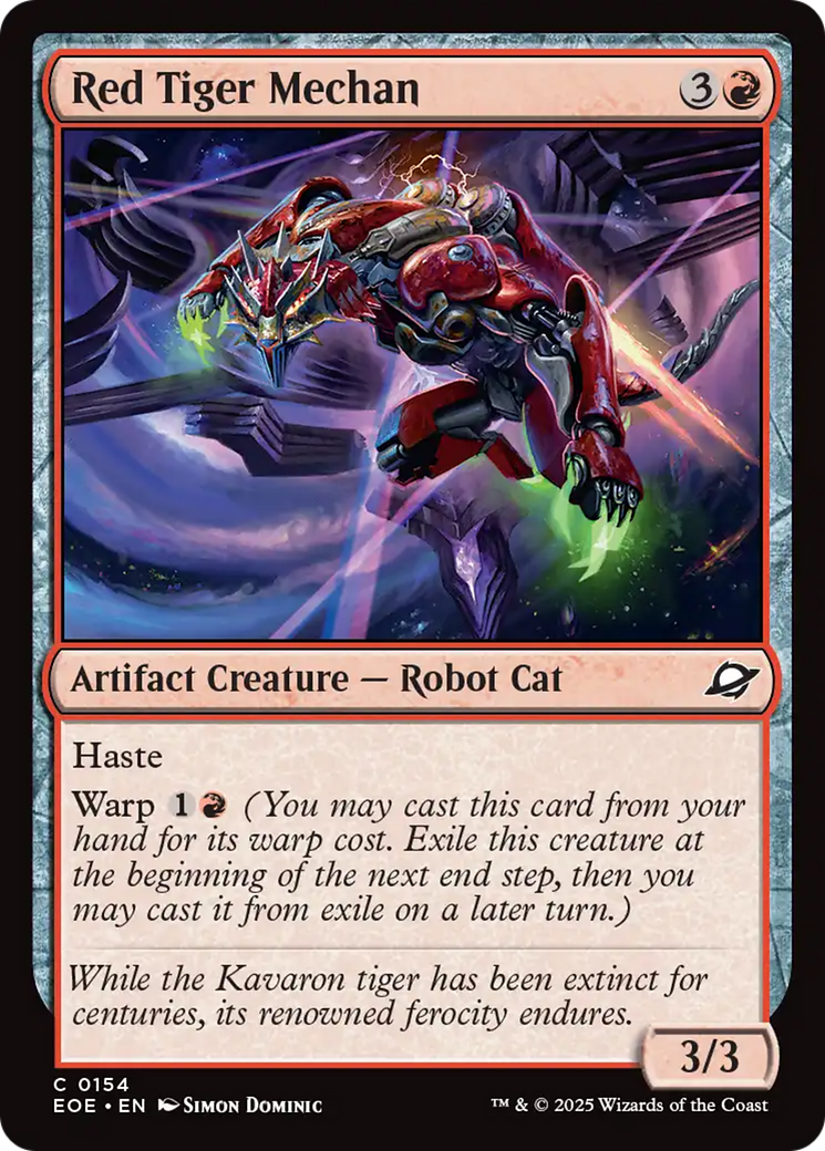 Red Tiger Mechan [Edge of Eternities] | Local Legends