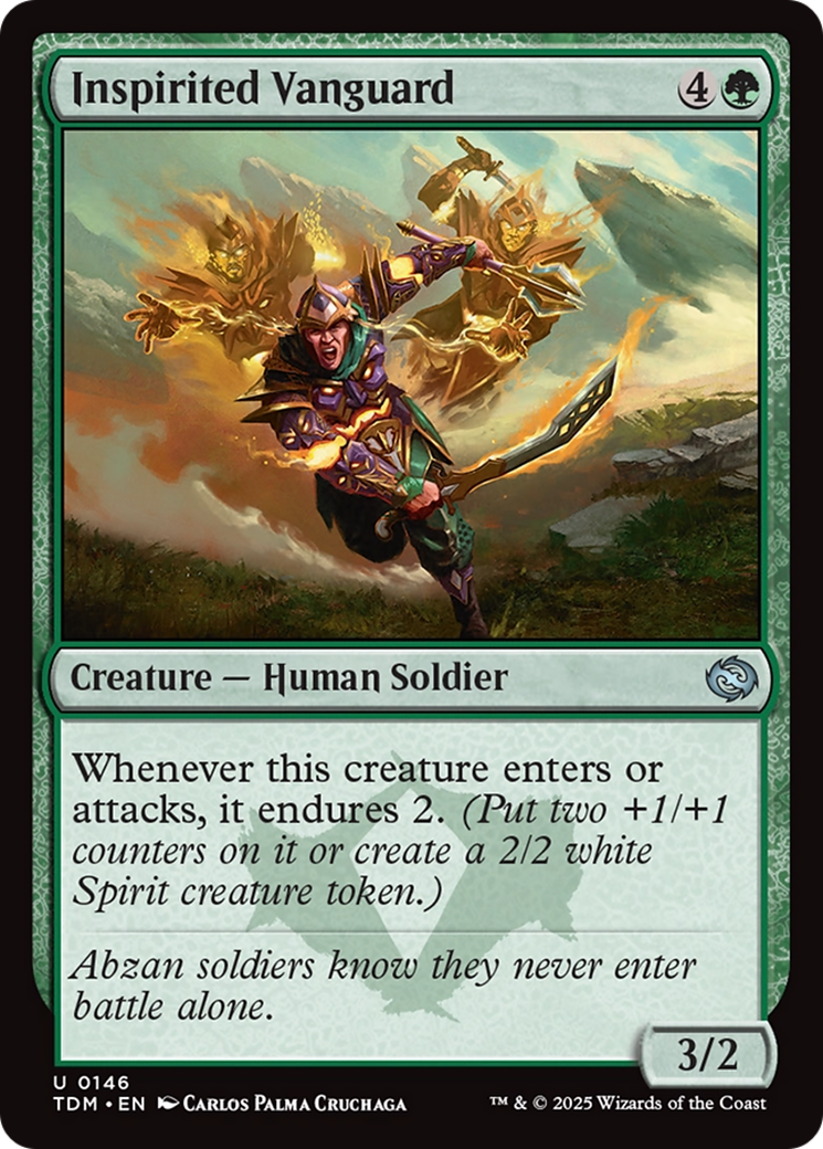 Inspirited Vanguard [Tarkir: Dragonstorm] | Local Legends