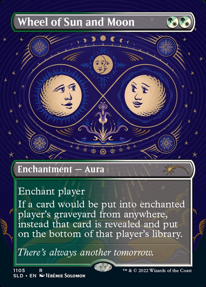 Wheel of Sun and Moon (Borderless) [Secret Lair Drop Series] | Local Legends
