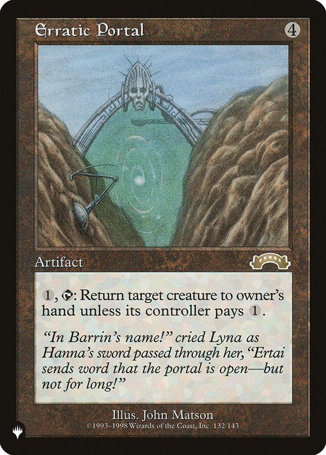 Erratic Portal [The List] | Local Legends