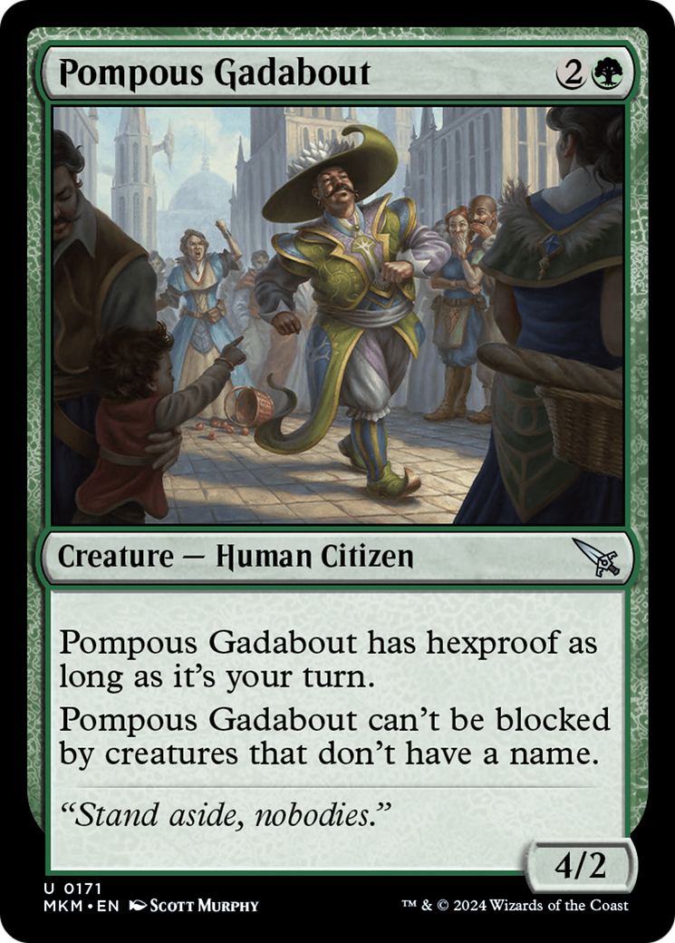 Pompous Gadabout [Murders at Karlov Manor] | Local Legends