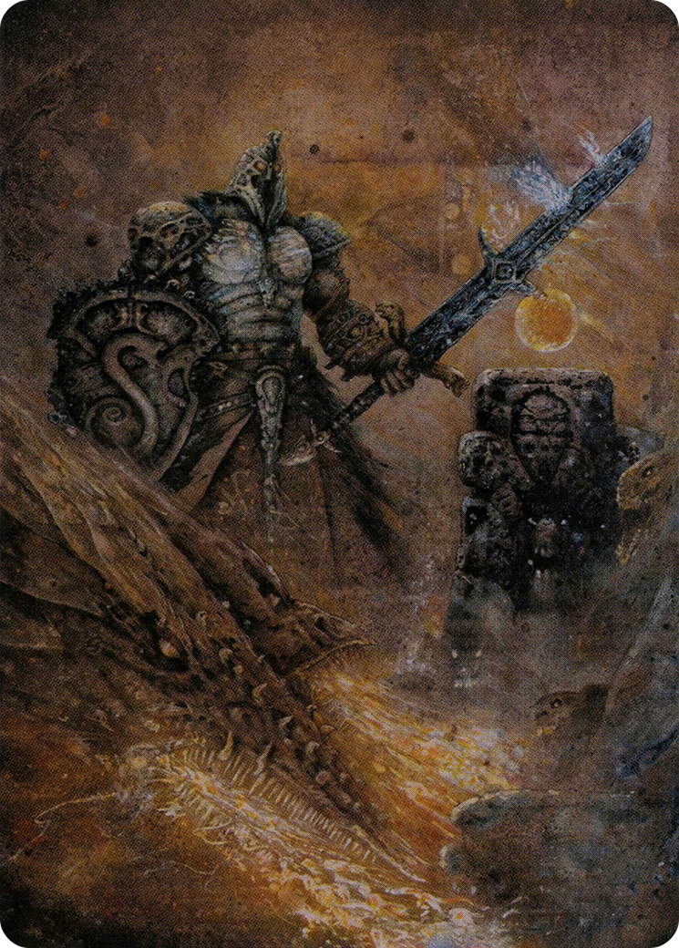 Dakkon, Shadow Slayer Art Card (48) [Modern Horizons 2 Art Series] | Local Legends
